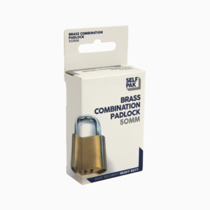 50mm Combination Brass Padlock